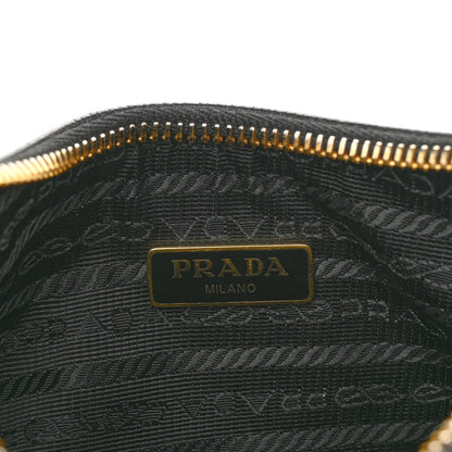 Prada Saffiano Lux Re-Edition 2005 Shoulder Bag Black 6 of 9