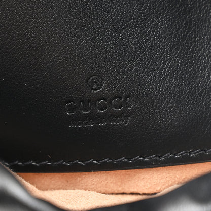 Gucci Calfskin Matelasse Mini GG Marmont 2.0 Bucket Bag Black 6 of 11