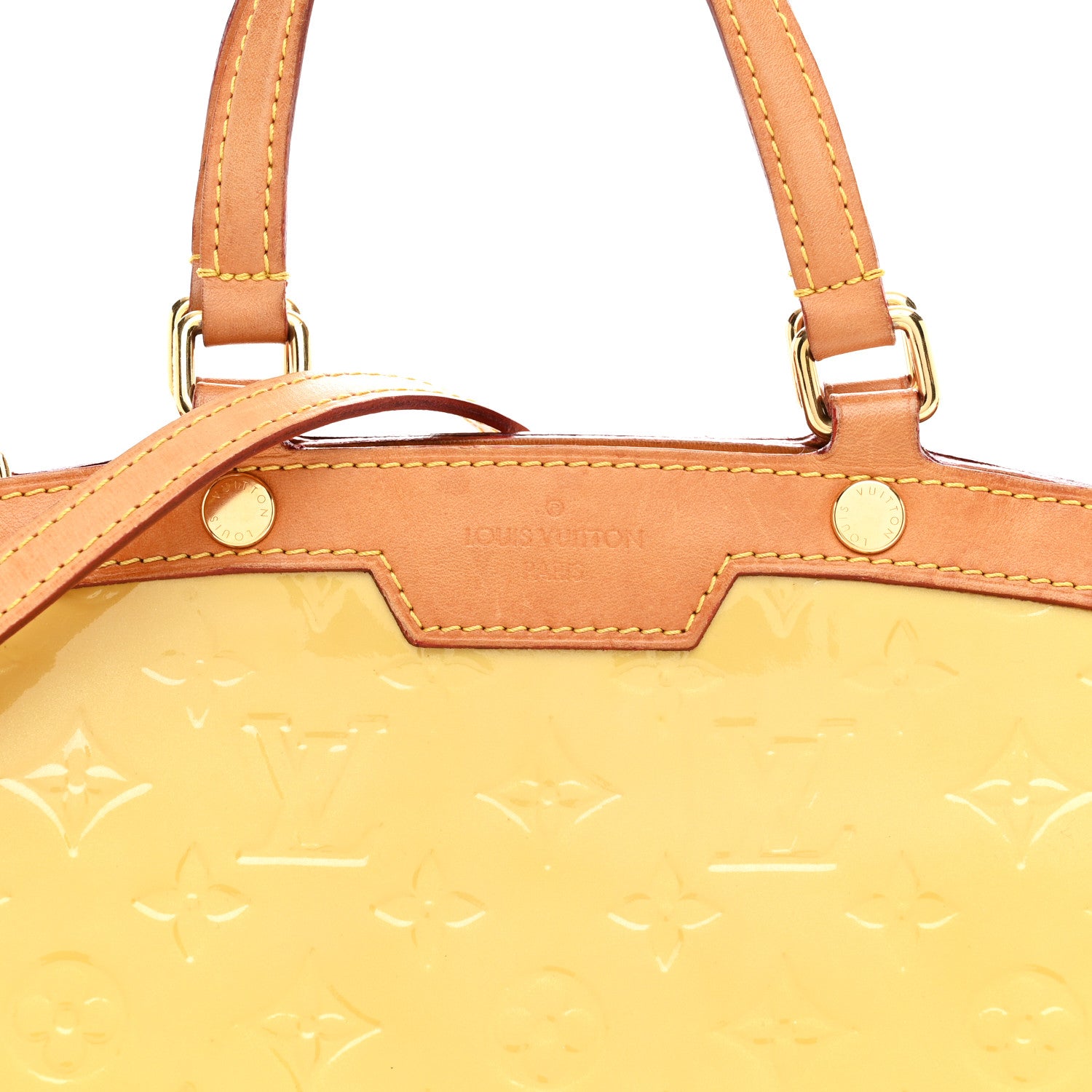 Louis Vuitton Vernis Brea MM Blanc Corail 7 of 9