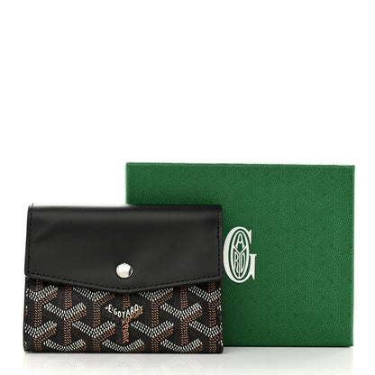 Goyard Goyardine Saint-Gabriel Compact Wallet Black 7 of 7