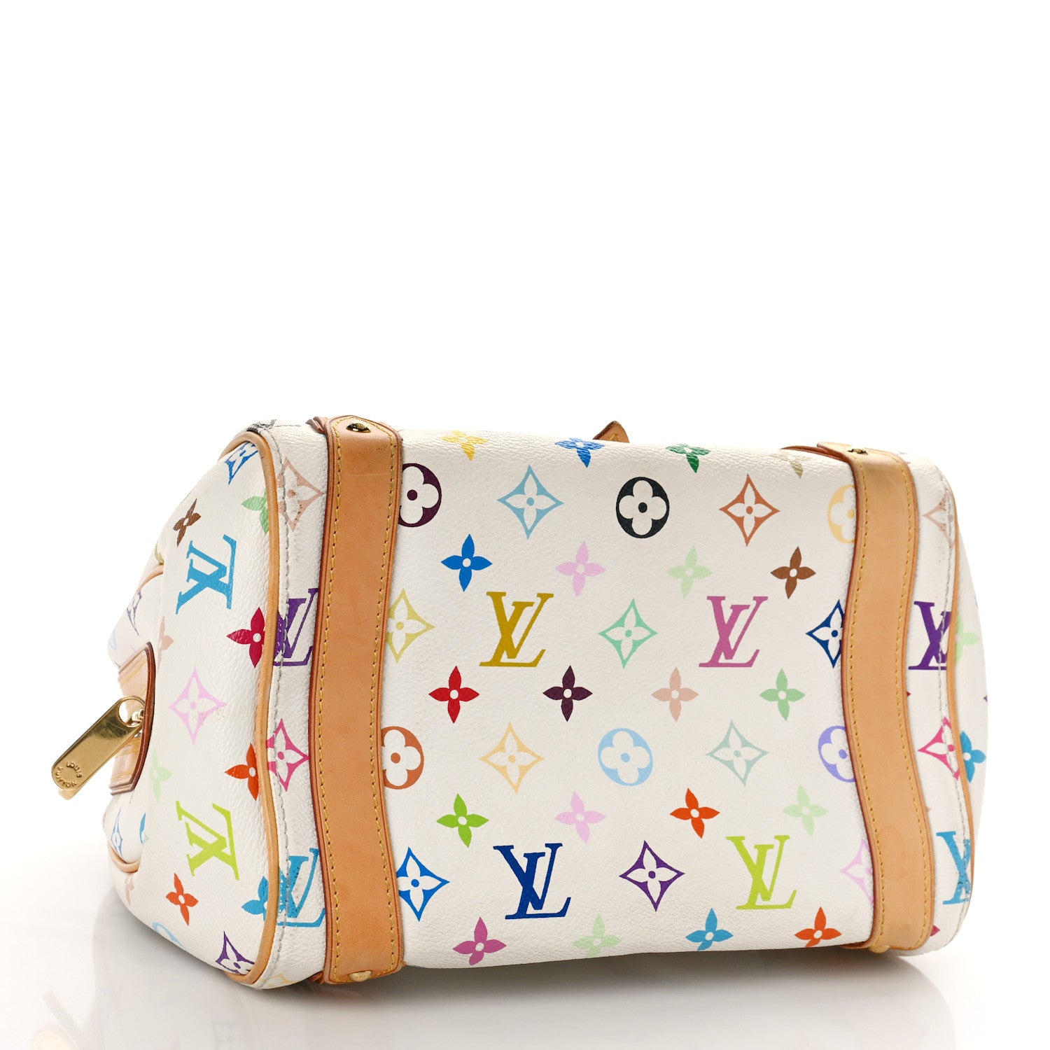 Louis Vuitton Monogram Multicolor Priscilla White 4 of 7