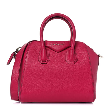 Givenchy Sugar Goatskin Mini Antigona Fushia 1 of 14