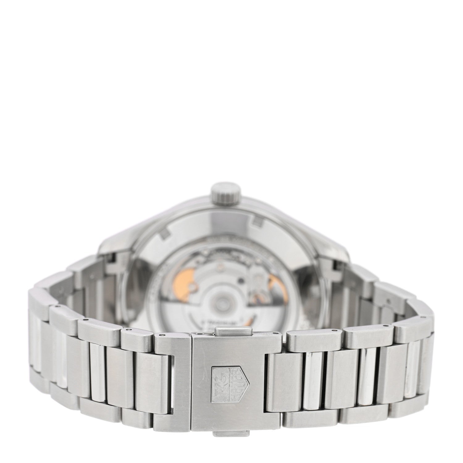 Tag Heuer Stainless Steel 39mm Carrera Calibre 5 Automatic Watch Grey WAR211C-3 3 of 5