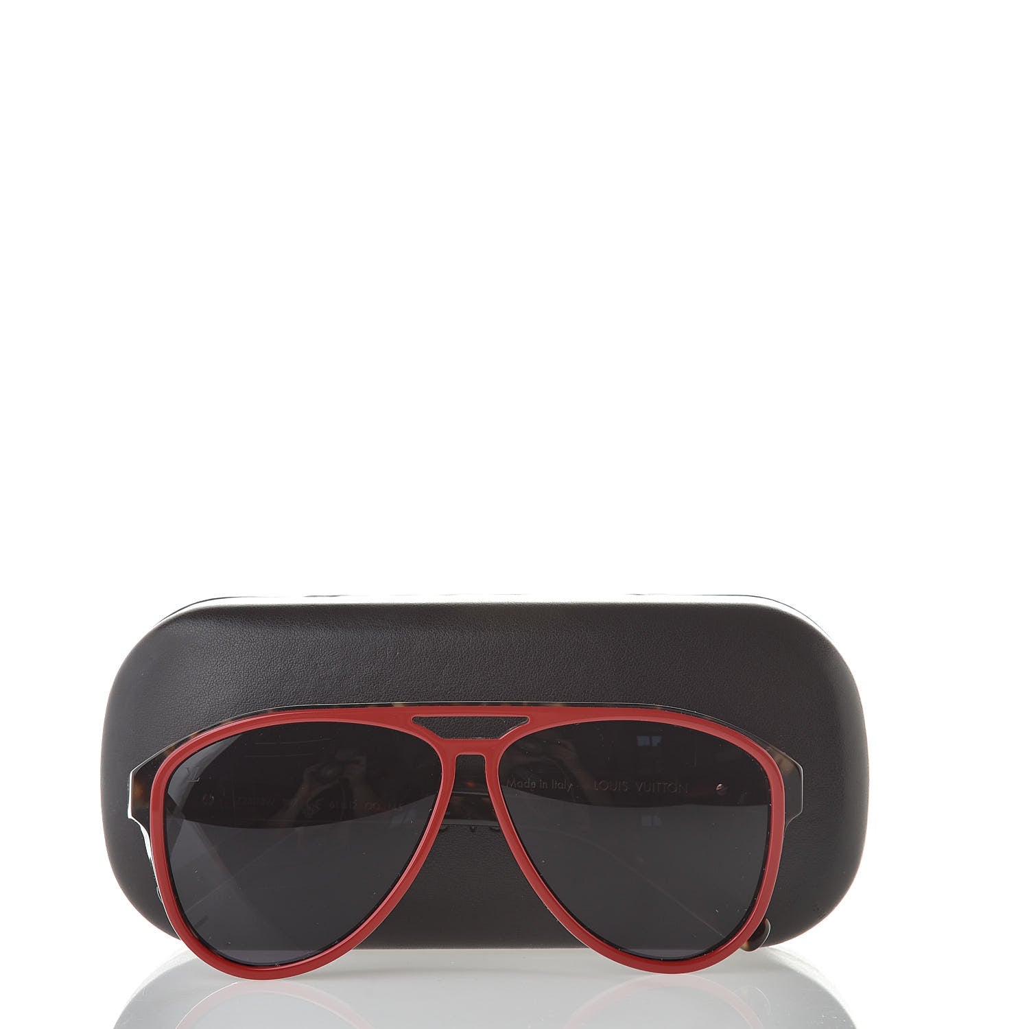 Louis Vuitton Mowani Sunglasses Z2303W Tortoise Red 6 of 6