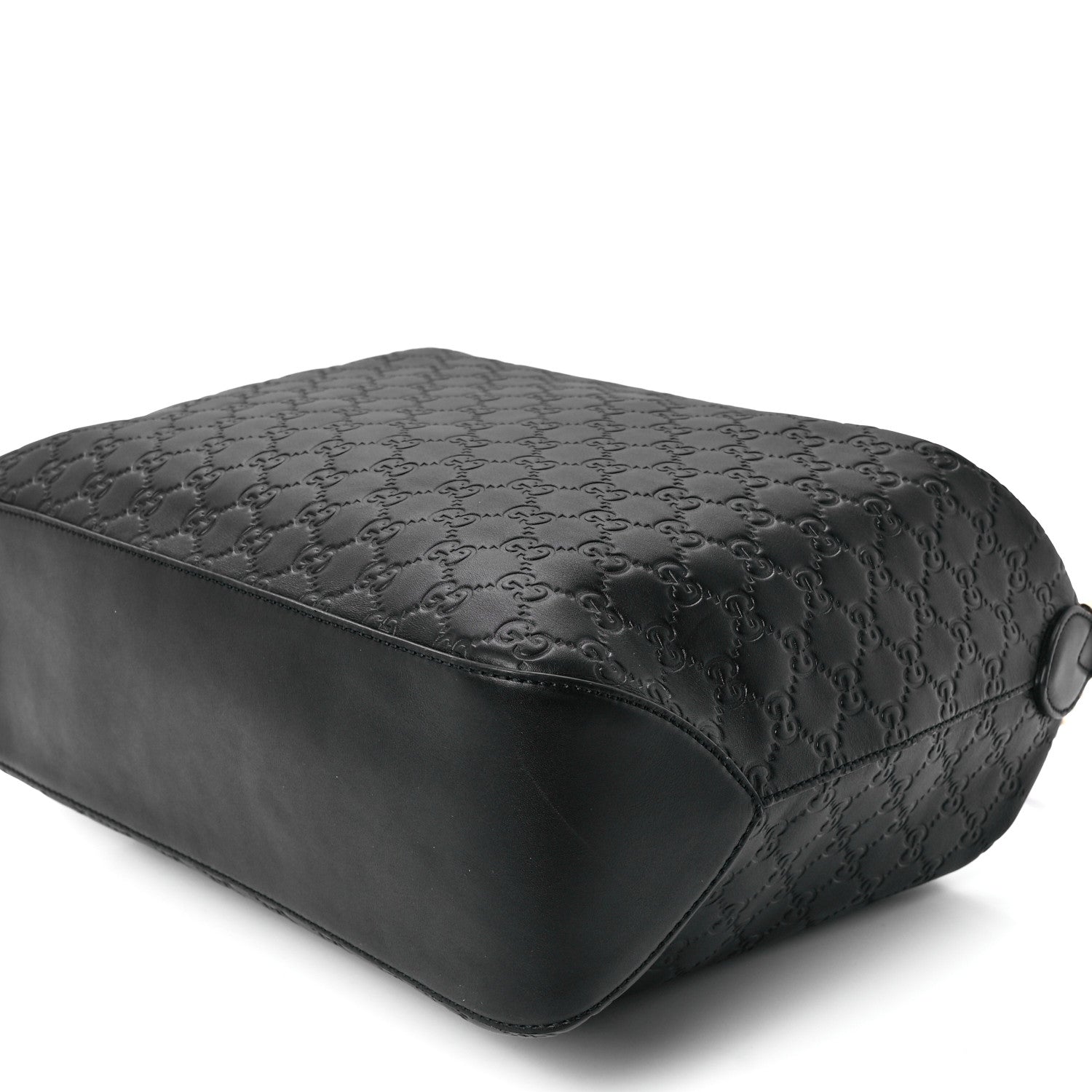 Gucci Guccissima Signature Large Linea A Hobo Black 12 of 12