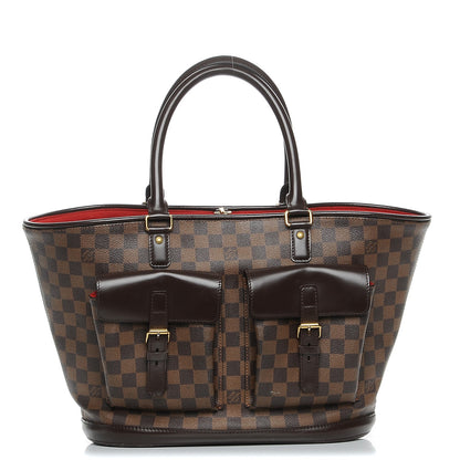 Louis Vuitton Damier Ebene Manosque GM 1 of 15