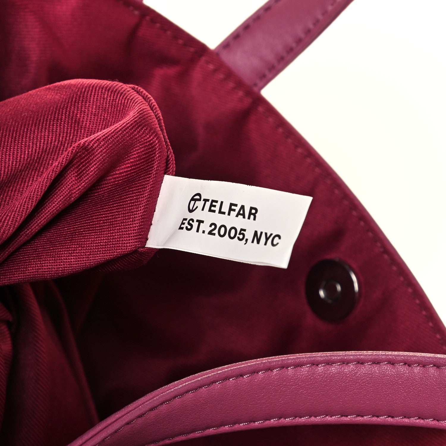Telfar Vegan Leather Medium Shopping Bag Corned Beef 7 of 11