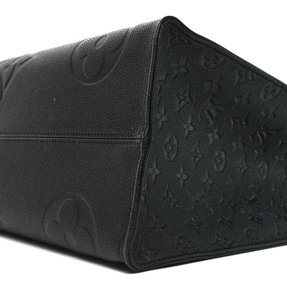 Louis Vuitton Empreinte Monogram Giant Onthego GM Black 9 of 9