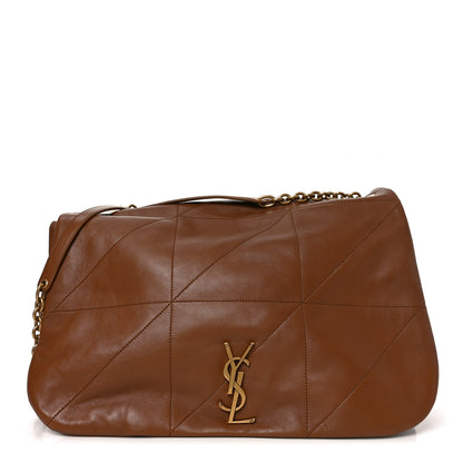 Saint Laurent Lambskin Matelasse Monogram Large Jamie 4.3 Light Fox 1 of 10