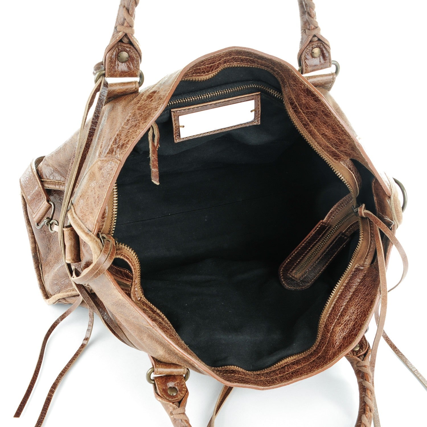 Balenciaga Chevre Classic Hardware City Olive Brown 5 of 9