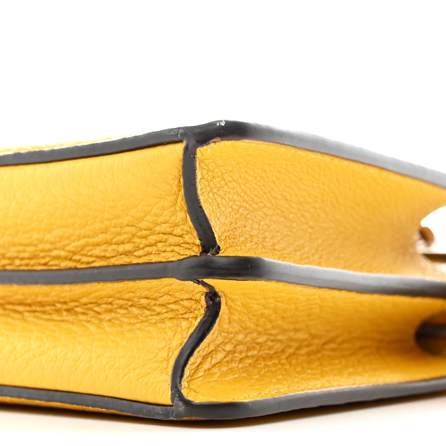 Cuoio Romano Vitello Cover Bi-Color Peekaboo I See U X Cross Satchel Sunflower Pietra Mimosa