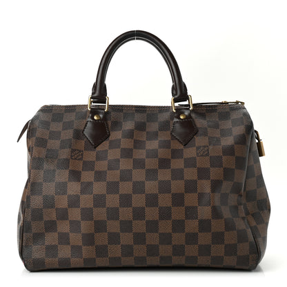 Louis Vuitton Damier Ebene Speedy 30 1 of 16