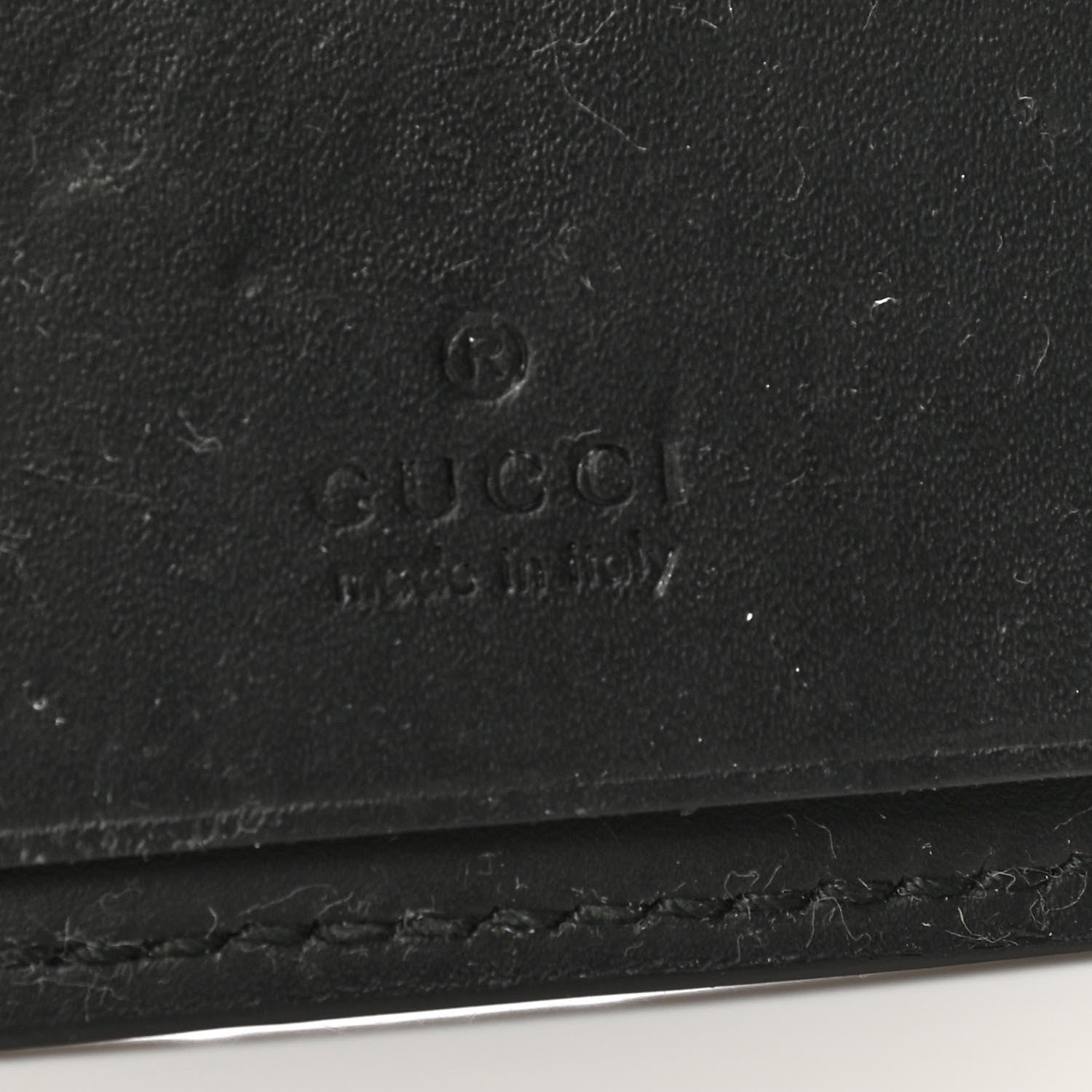 Gucci Guccissima Mistral 6 Key Holder Case Black 7 of 9