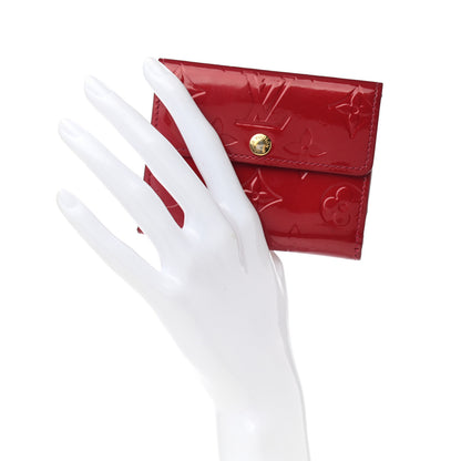 Louis Vuitton Vernis Elise Wallet Pomme D'Amour 3 of 14