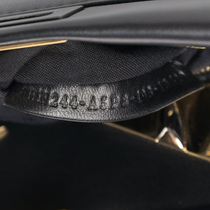 Fendi Nappa Monster Eyes Mini Peekaboo Iconic Satchel Black 9 of 12