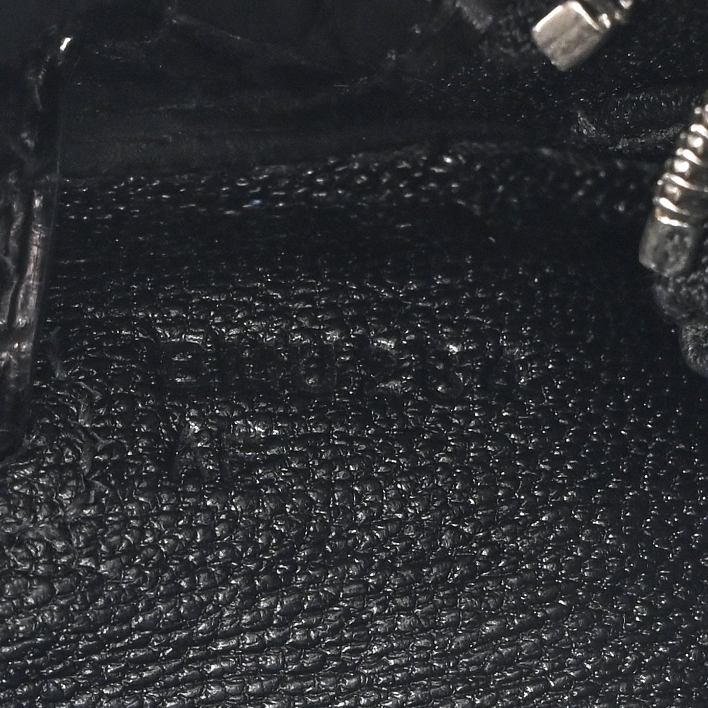 Matte Alligator Kelly Retourne 25 Black
