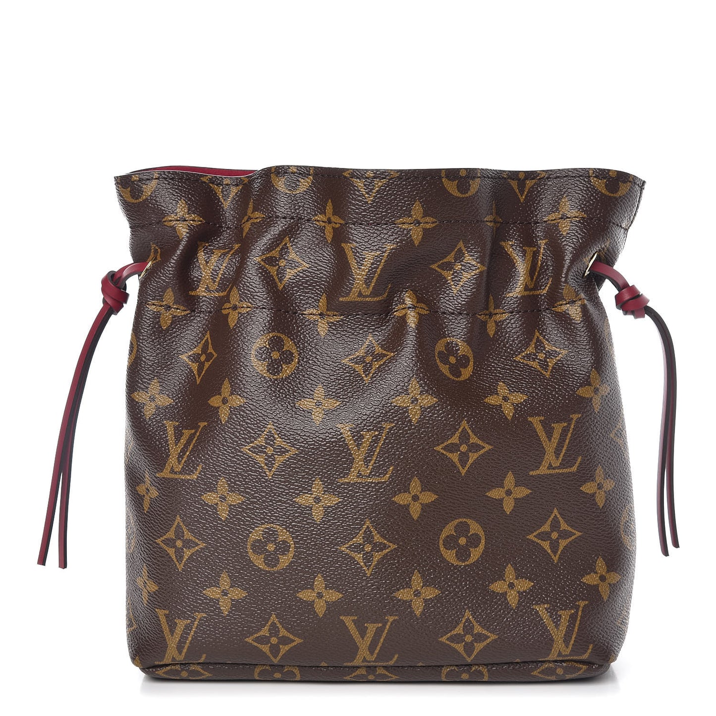 Monogram Pouch Noe Fuchsia