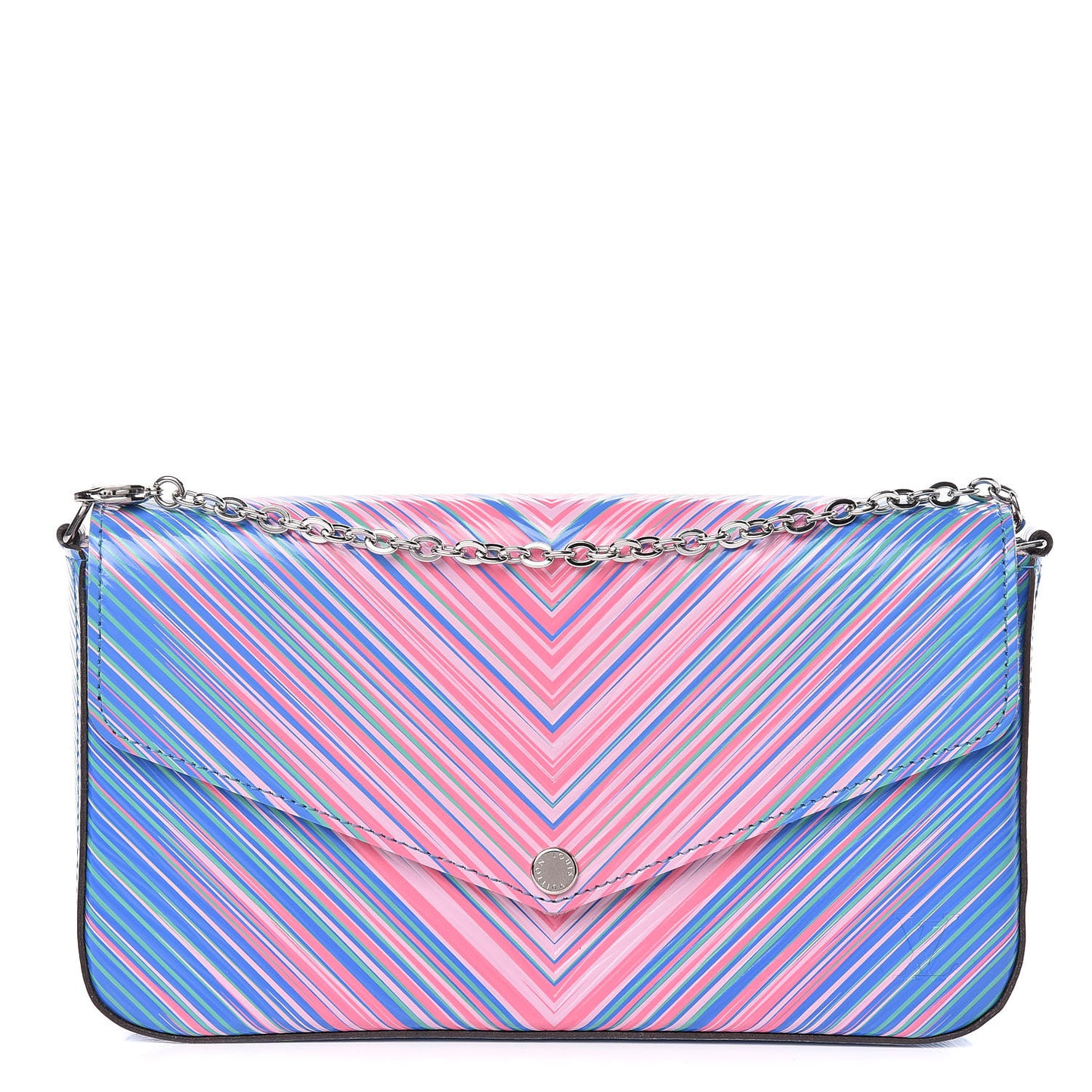 Epi Tropical Pochette Felicie Blue Rose