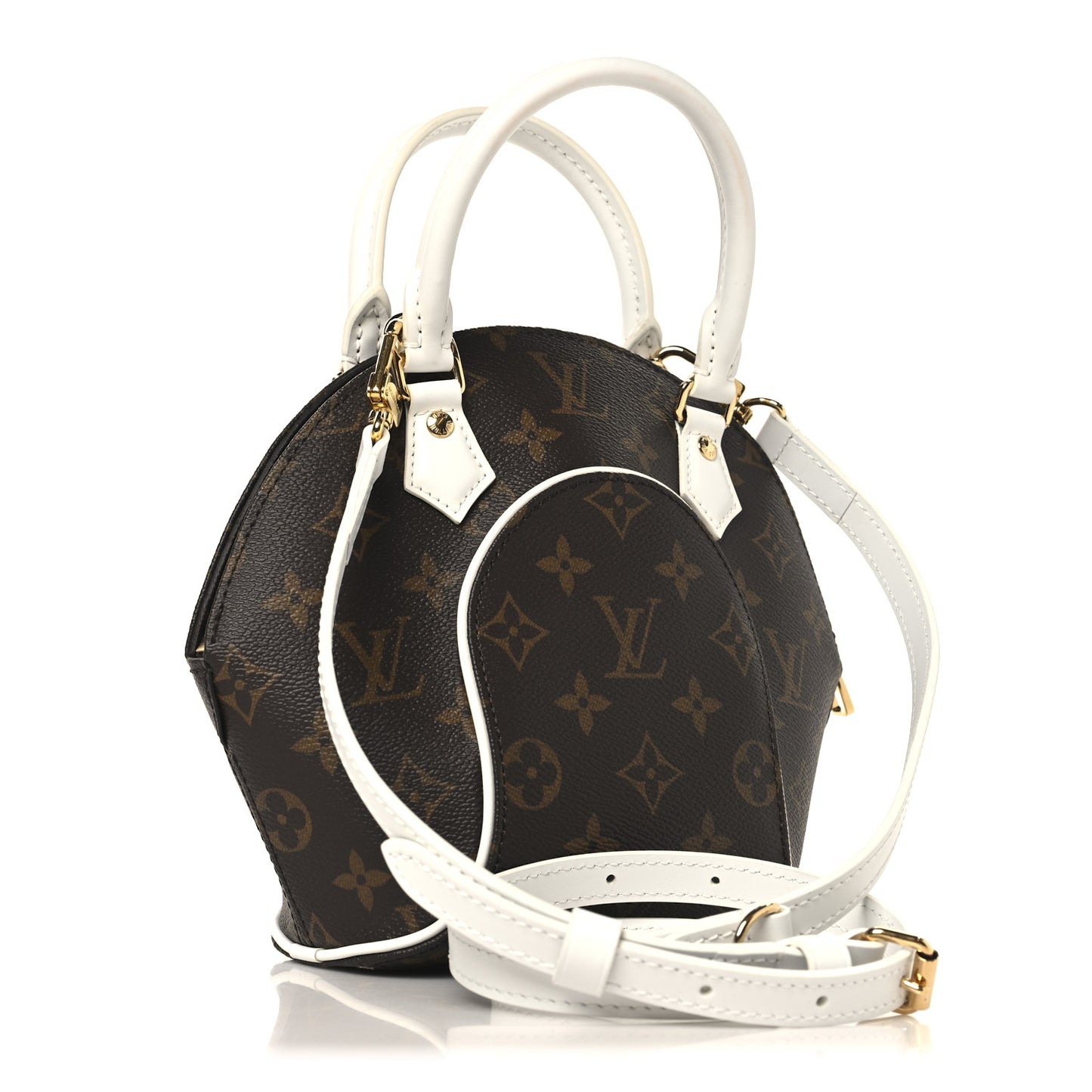 Monogram LV Match Ellipse BB White