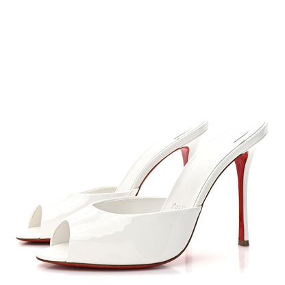 Christian Louboutin Patent Me Dolly 100 Sandals 39.5 White 4 of 8