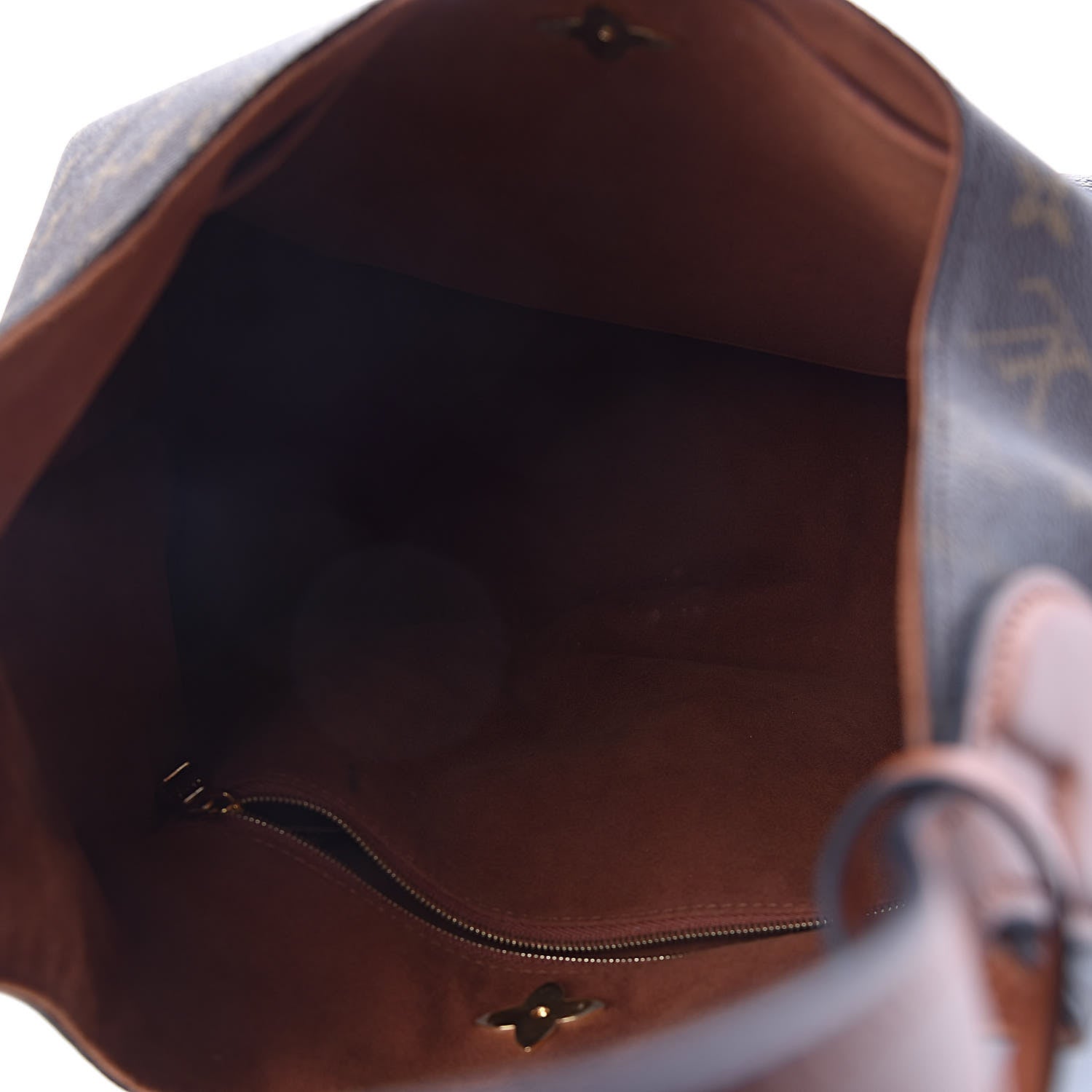 Louis Vuitton Monogram Flower Hobo Caramel 5 of 11