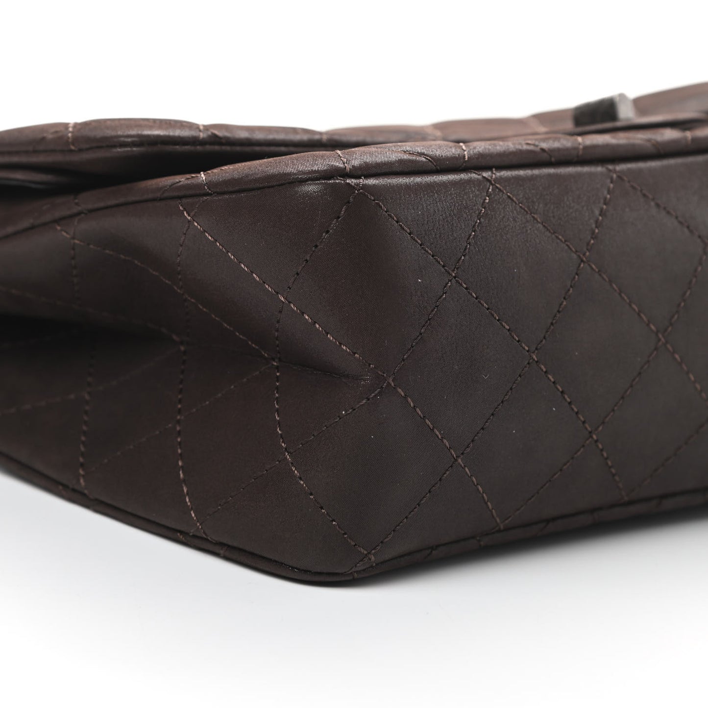 Iridescent Calfskin Quilted 2.55 Reissue 227 Flap Brown