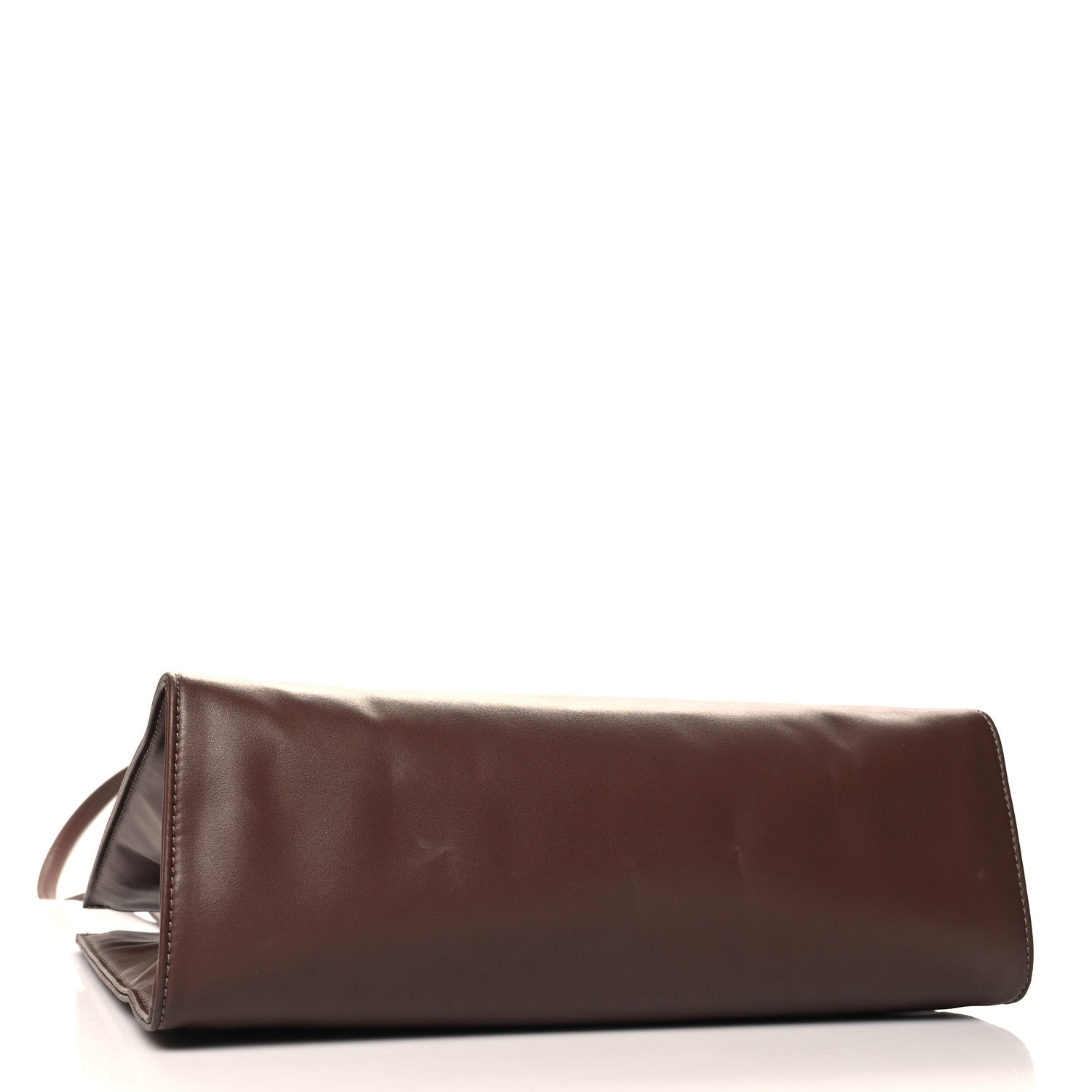 Telfar Vegan Leather Medium Shopping Bag Chocolate 4 of 9