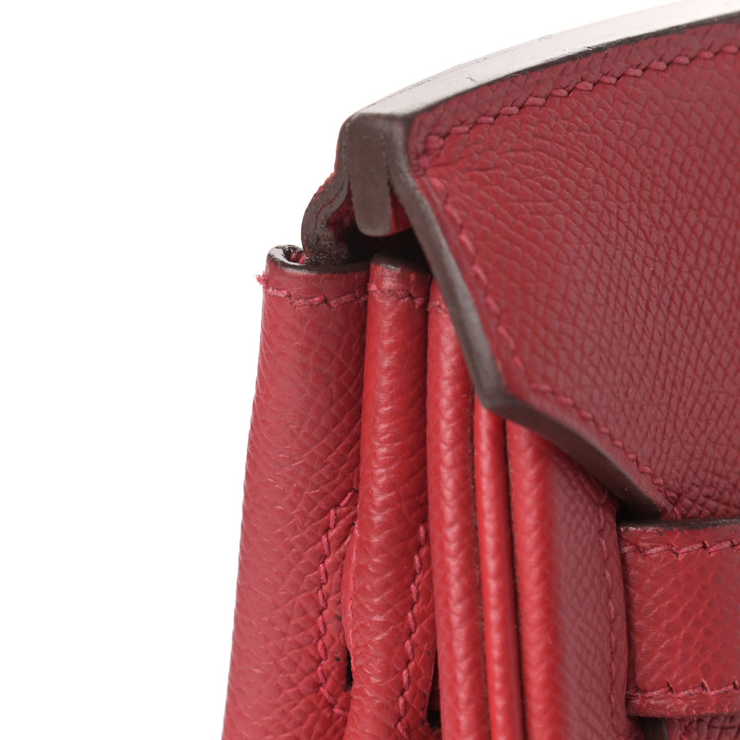 Hermes Epsom Birkin 30 Rouge Casaque 35 of 42