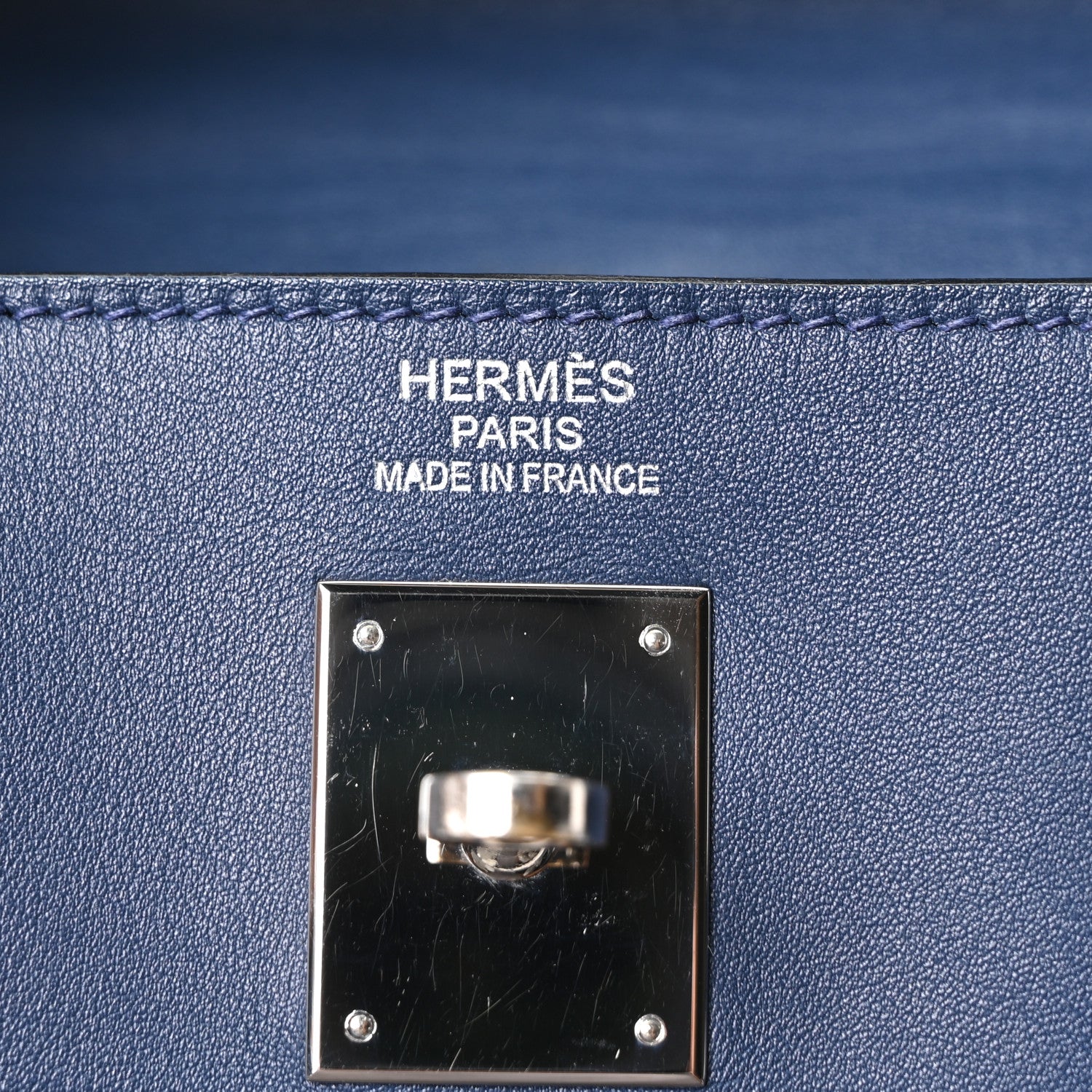 Hermes Swift Kelly 35 Bleu De Prusse 6 of 10