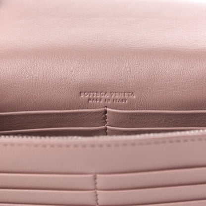 Bottega Veneta Nappa Intrecciato Chain Wallet Deco Rose 6 of 9