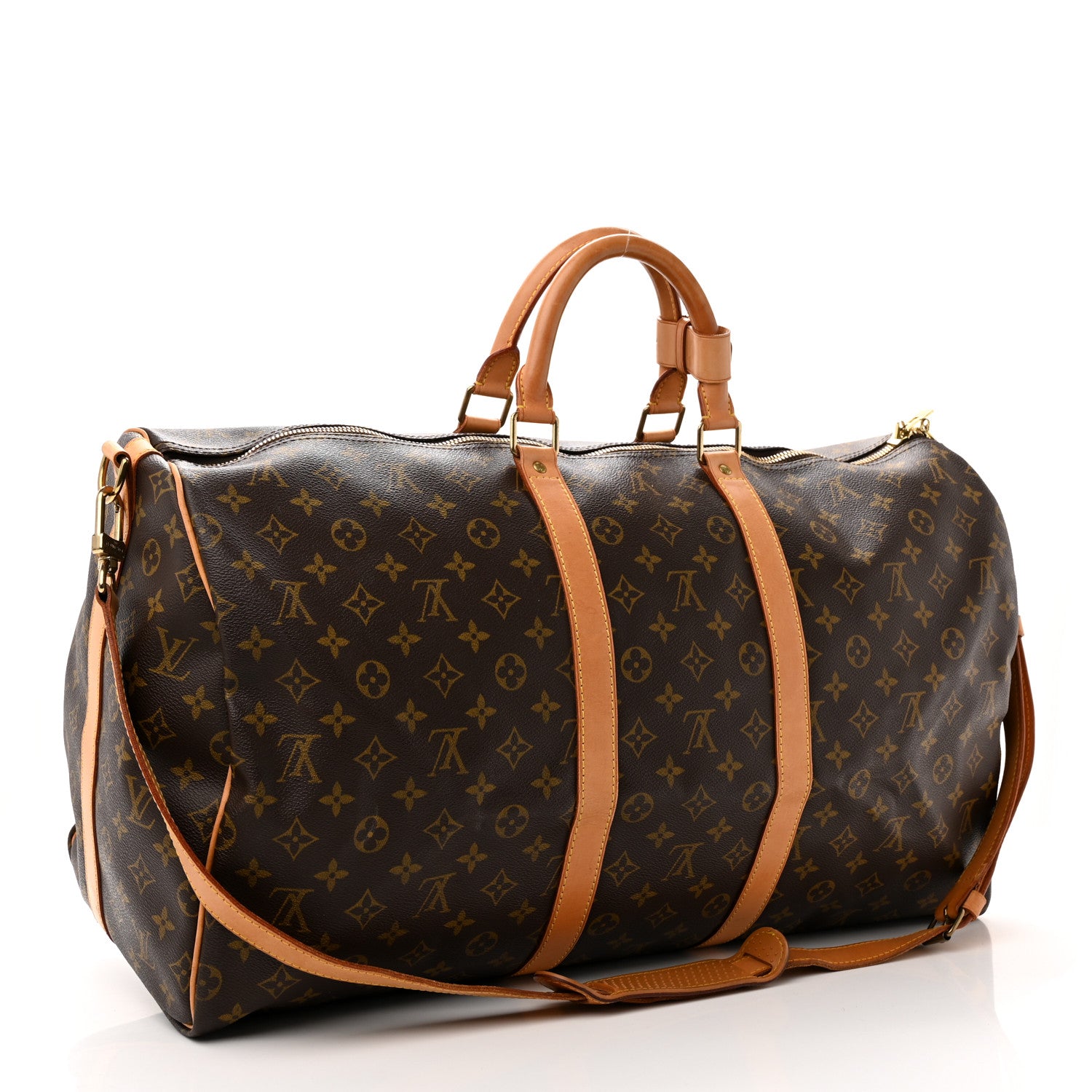 Louis Vuitton Monogram Keepall Bandouliere 55 2 of 19
