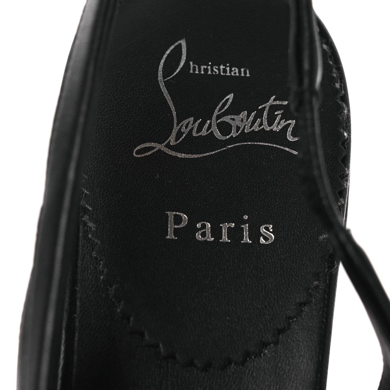 Christian Louboutin Nappa Mamaflirt 30mm Bow Sling Ballerinas 39 Black 9 of 10