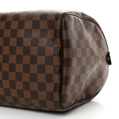 Louis Vuitton Damier Ebene Speedy 30 9 of 9