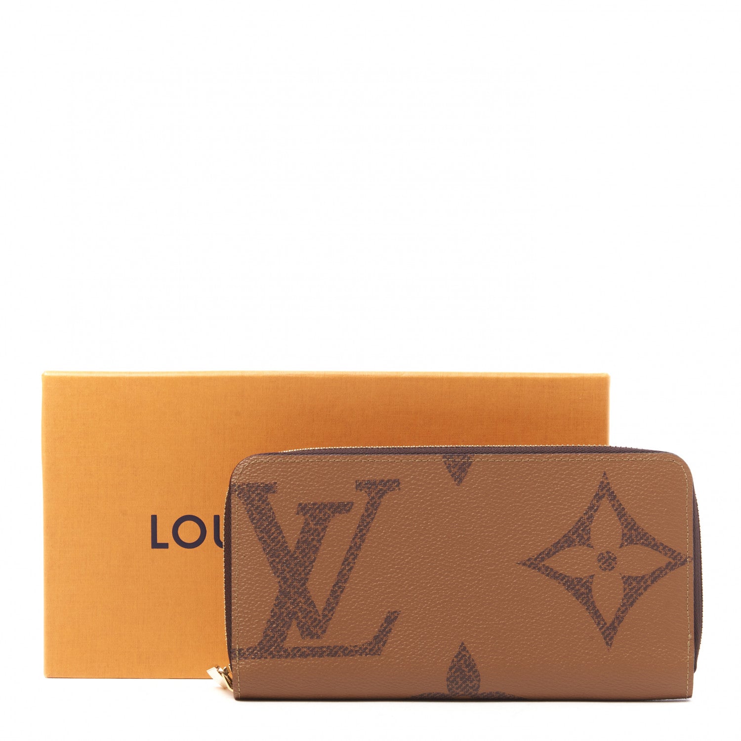 Louis Vuitton Reverse Monogram Giant Zippy Wallet 9 of 9