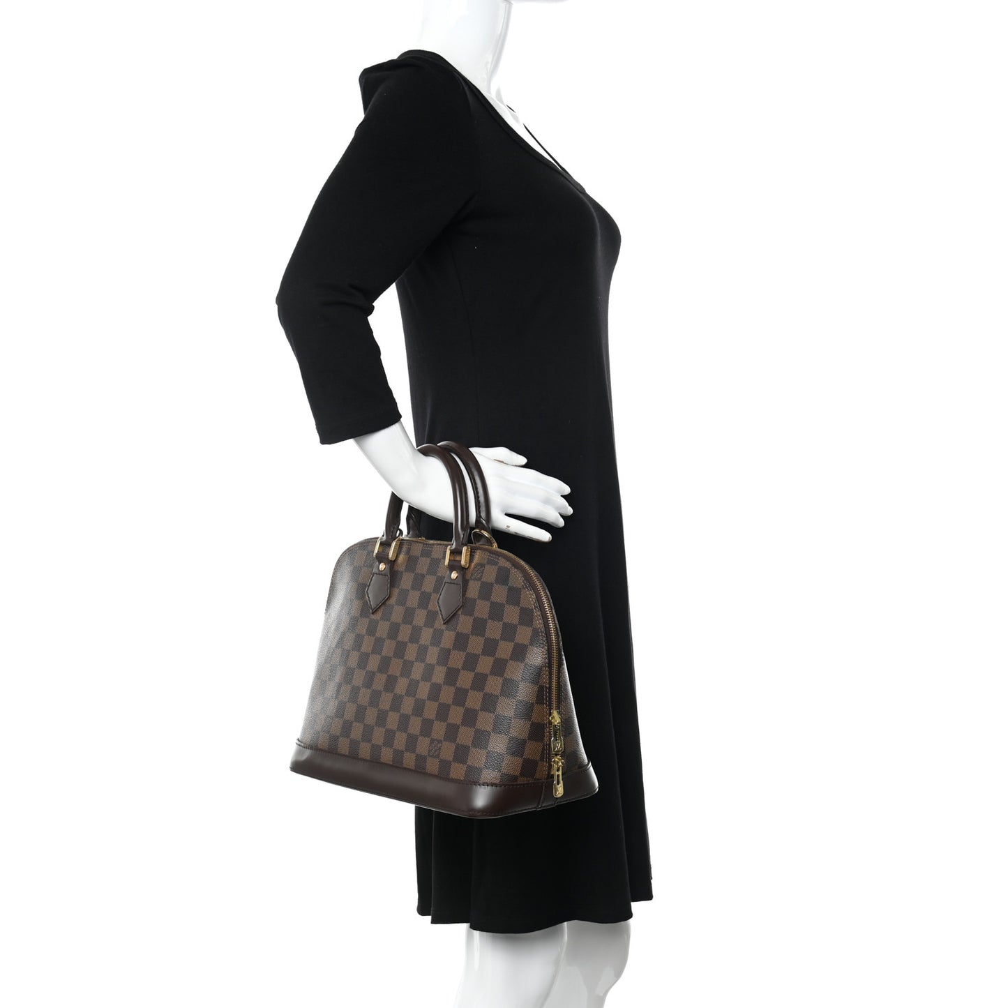 Damier Ebene Alma PM