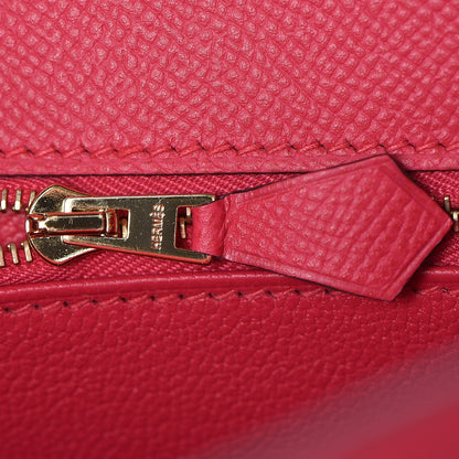 Hermes Epsom Kelly Sellier 25 Rose Extreme 30 of 37