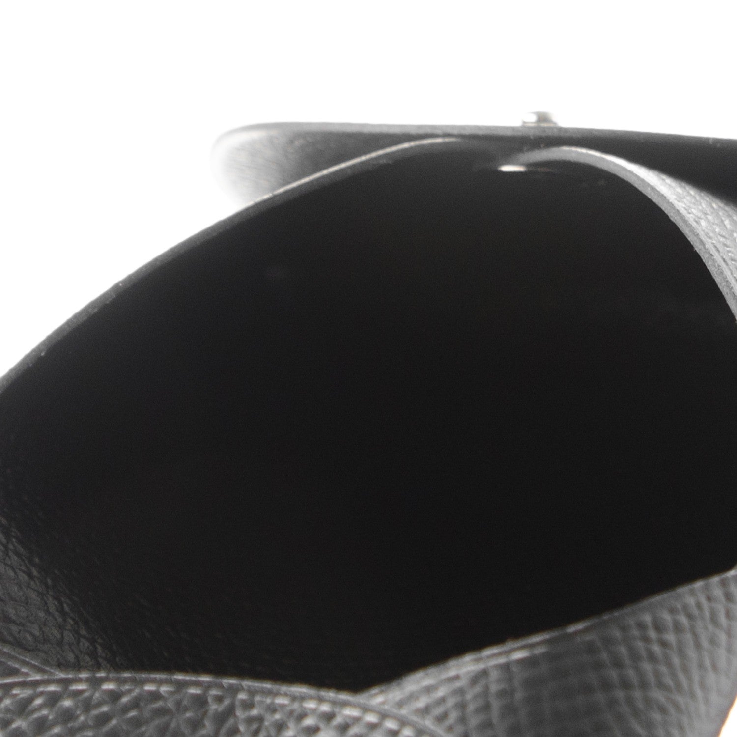 Hermes Epsom Bastia Coin Purse Black 5 of 6