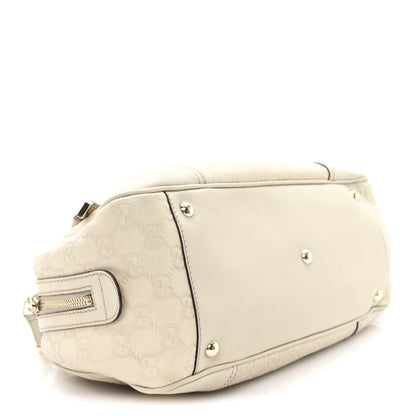 Gucci Guccissima Small Princy Satchel Off White 4 of 10