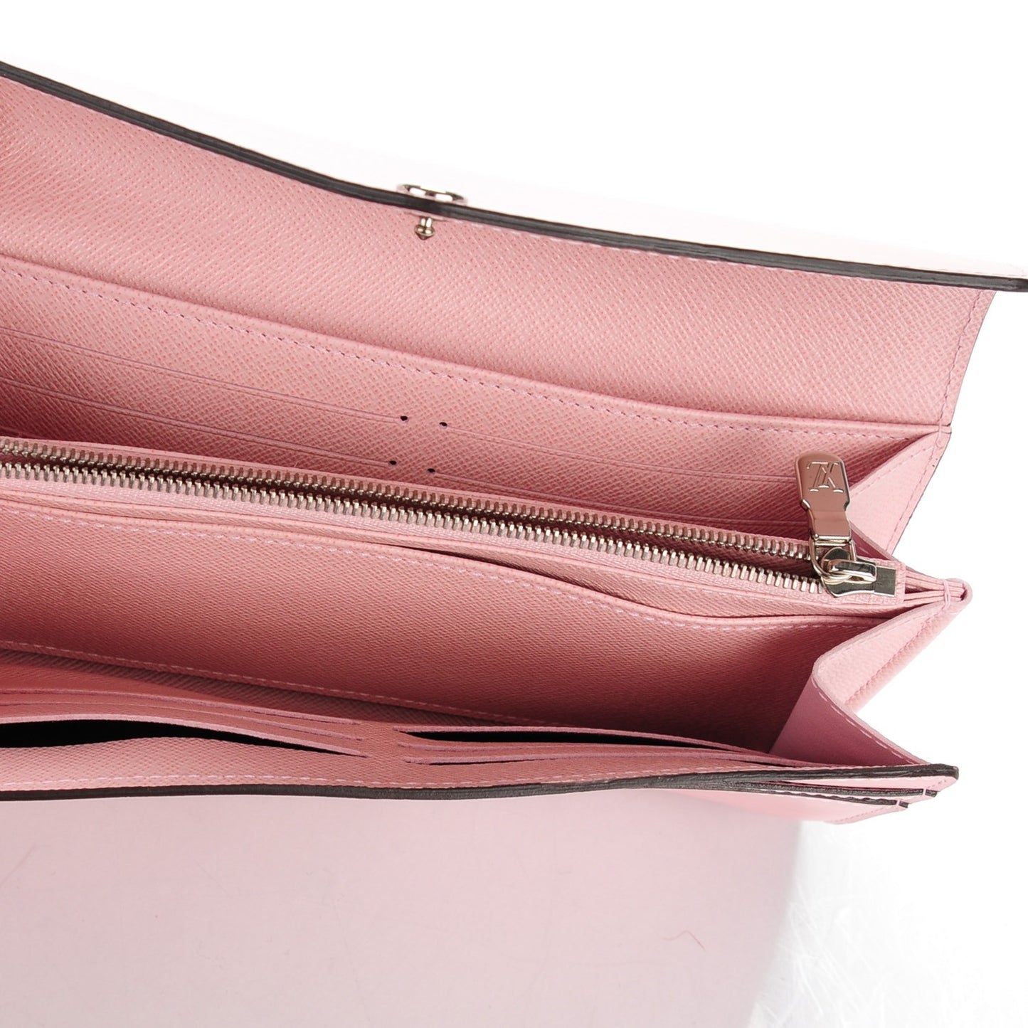Epi Sarah Wallet NM Rose Nacre