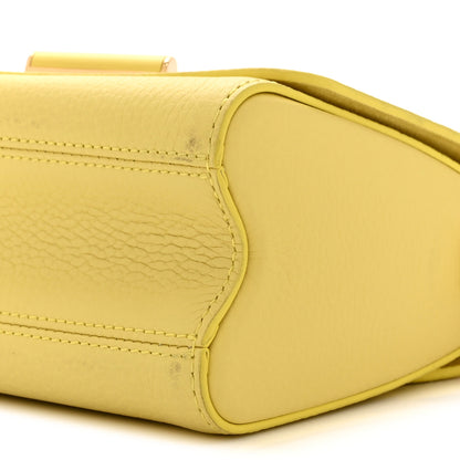 Louis Vuitton Taurillon Smooth Calfskin Scrunchie Twist One Handle PM Yellow 10 of 10