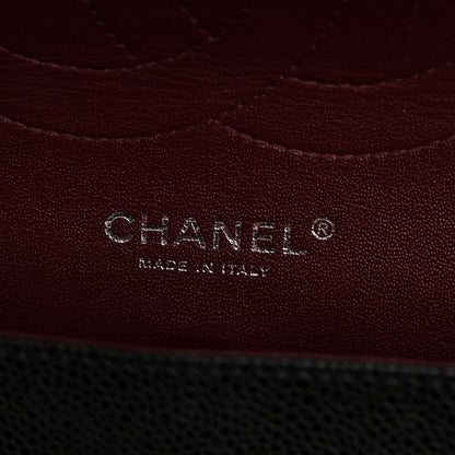 Chanel Caviar Quilted Jumbo Double Flap Black 6 of 12