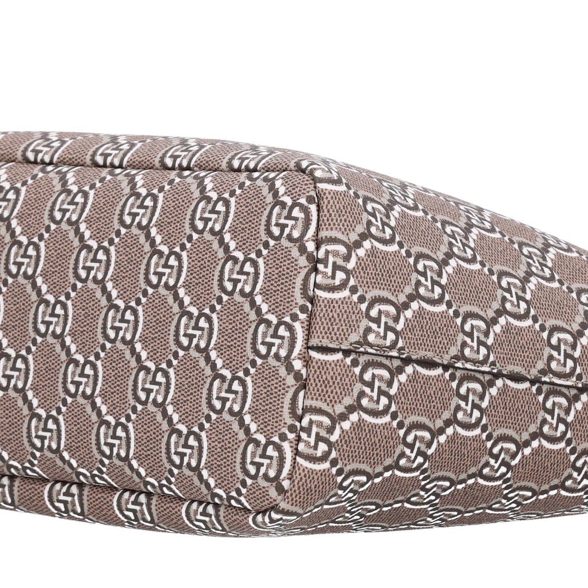 Gucci GG Shadow Monogram Super Mini Ophidia Shoulder Bag Taupe 3 of 10