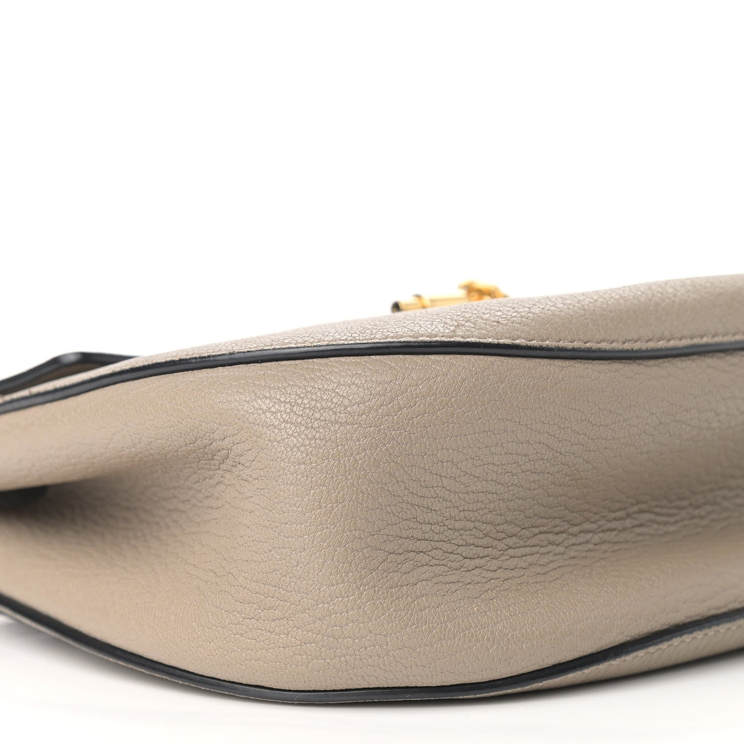 Chloe Grained Lambskin Drew Shoulder Bag Motty Grey 8 of 10