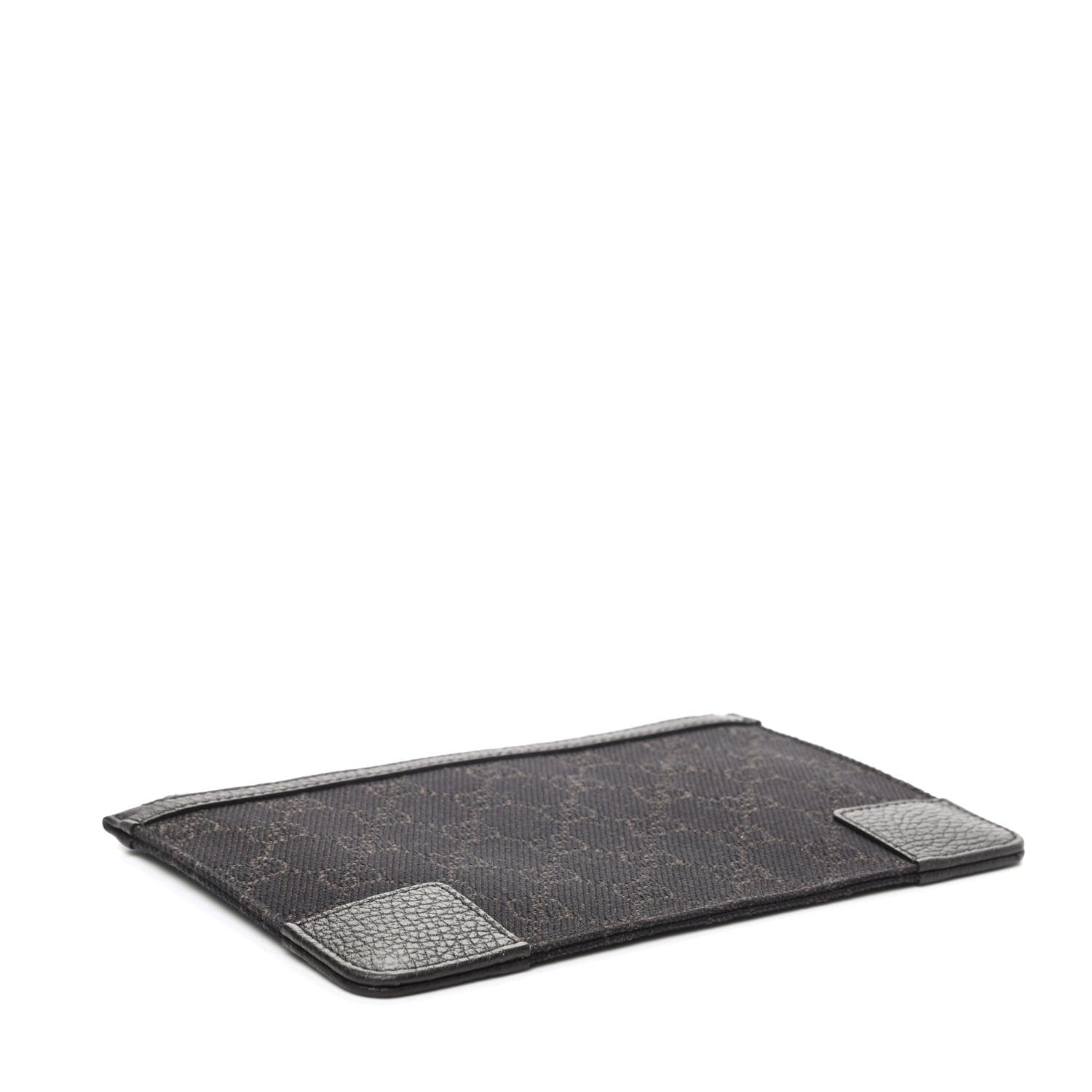 Gucci Monogram Zip Pouch Dark Brown 4 of 7