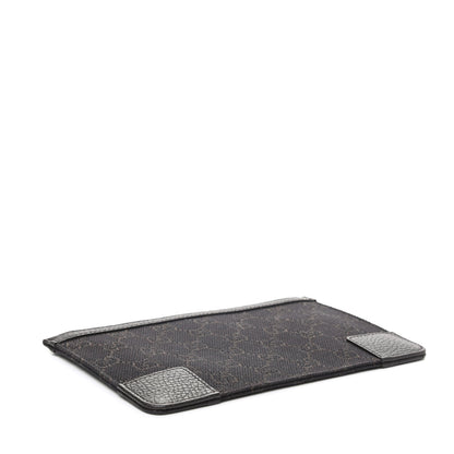 Gucci Monogram Zip Pouch Dark Brown 4 of 7