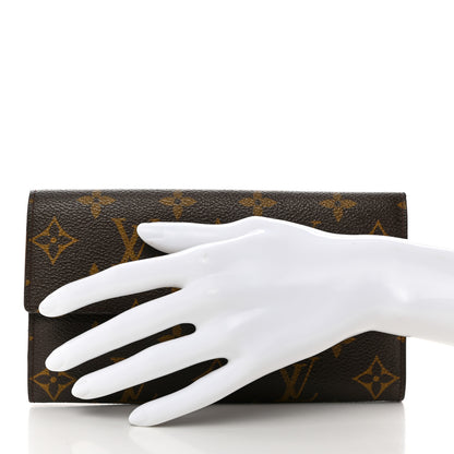 Louis Vuitton Monogram Sarah Wallet 2 of 9