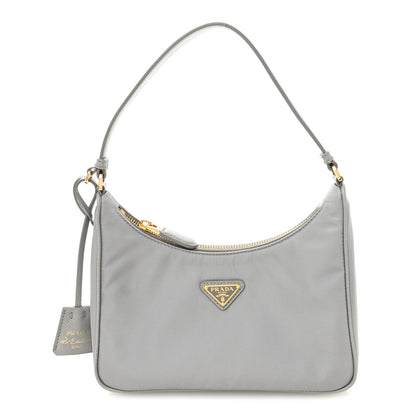 Prada Re-Nylon Saffiano Mini Re-Edition 2005 Bag Cloudy 1 of 11