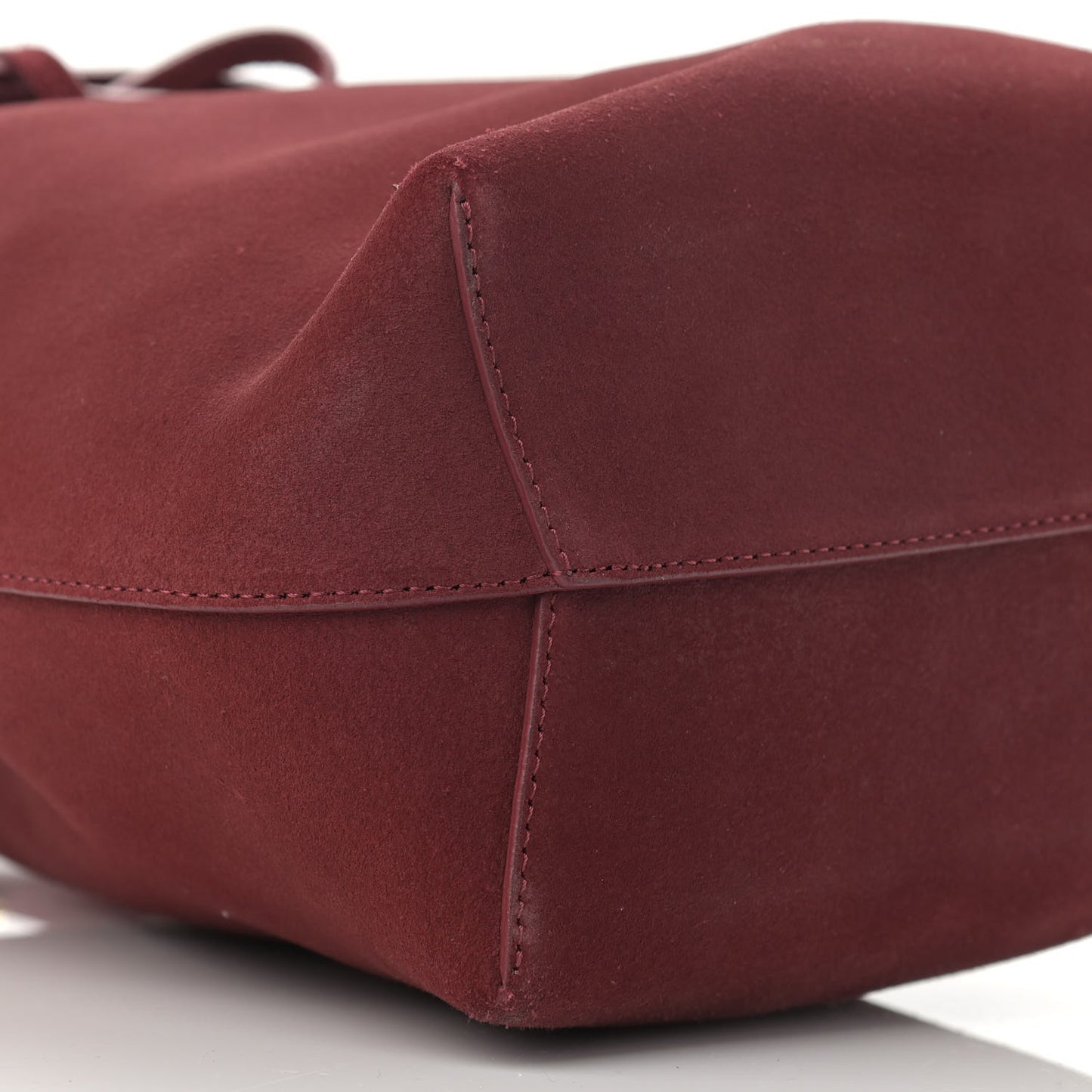 Suede Mini Bucket Bag Rococo