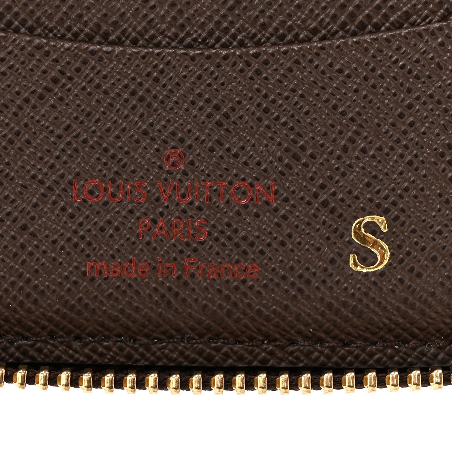 Damier Ebene Zippy Organizer Wallet