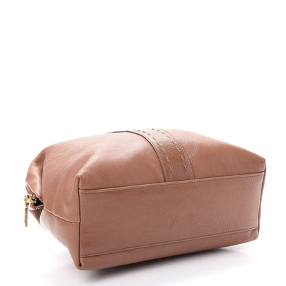 Saint Laurent Calfskin Muse Cosmetic Case Brown 4 of 7